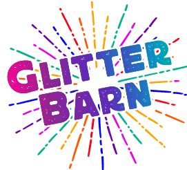 Glitter Barn Art Studio Logo